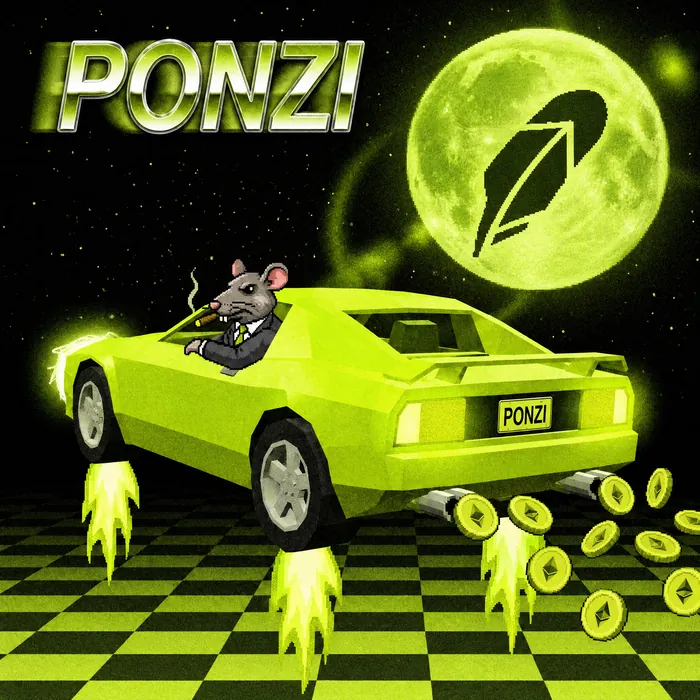 TO THE MOON — PONZI exhibit 01, lambo