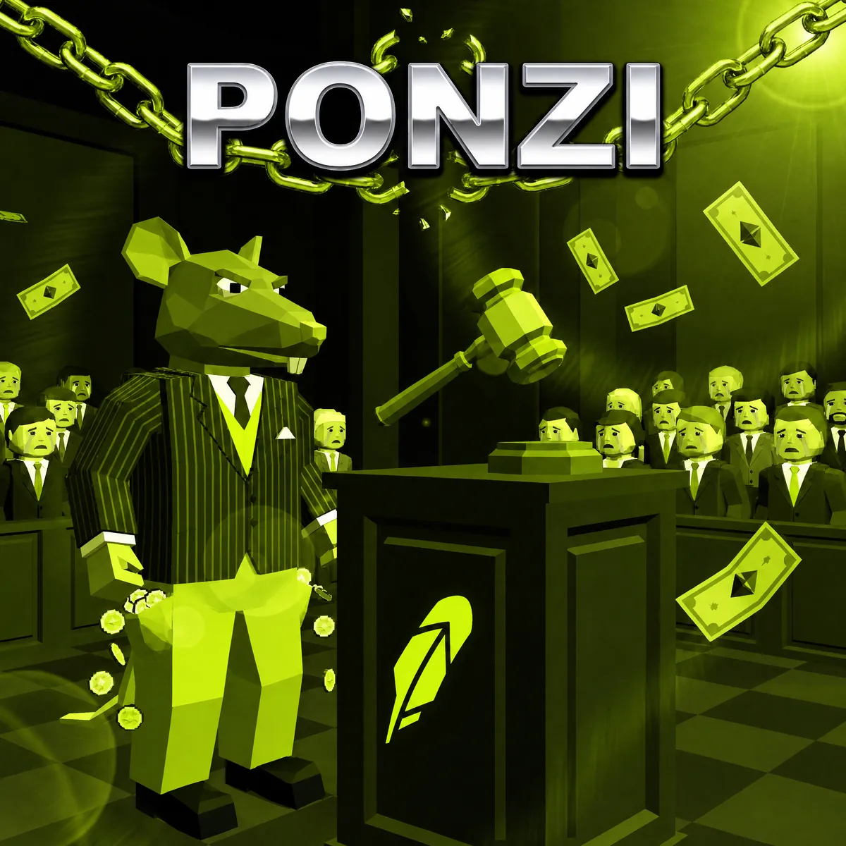 COMPLIANCE — PONZI exhibit 12, courtroom