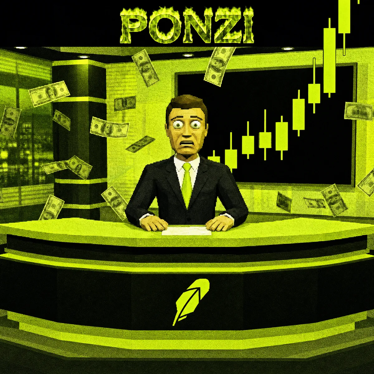 IN THE NEWS — PONZI exhibit 13, news anchor